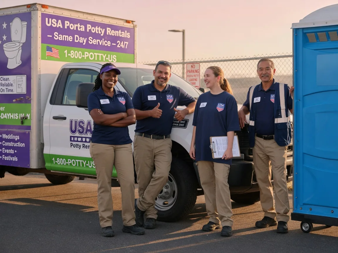 Porta Potty Rental company in Twin Bridges, CA